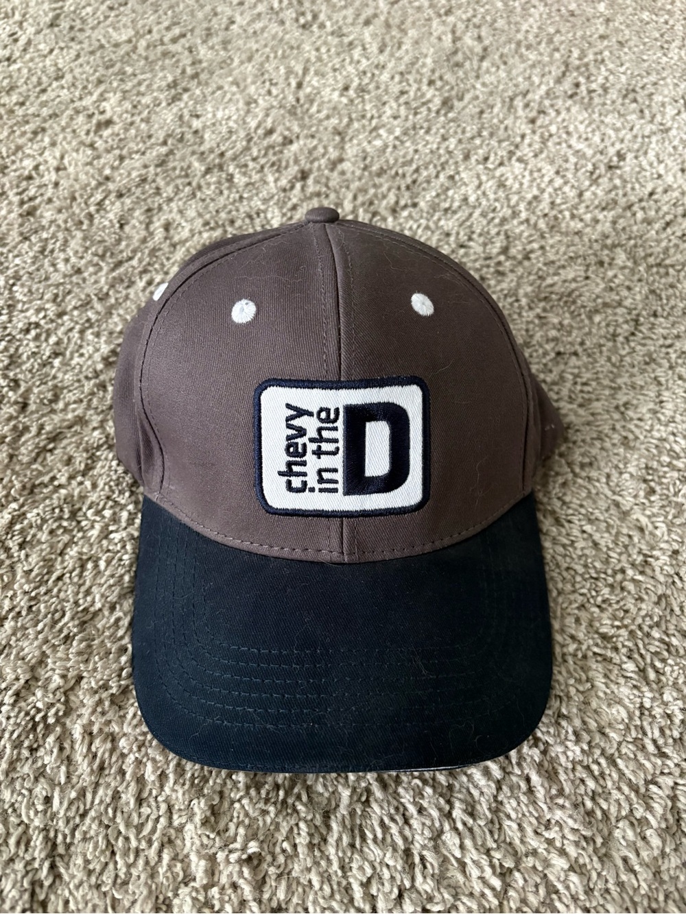 Chevy in the D Embroidered Patch Baseball Cap Detroit